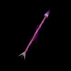 Basic wooden arrow charged with the elemental energy of the Air Spirits.