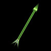 An arrow fashioned from the astral ether.  It strikes with amazing power, and sends a spark of astral energy in its wake capable of burning, freezing, or doing worse to any creature that touches it.